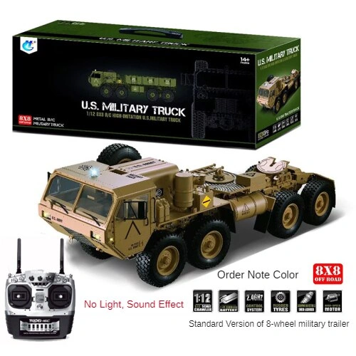 Conquer Any Terrain RC Truck 1/12 Scale Heavy Duty Hauler